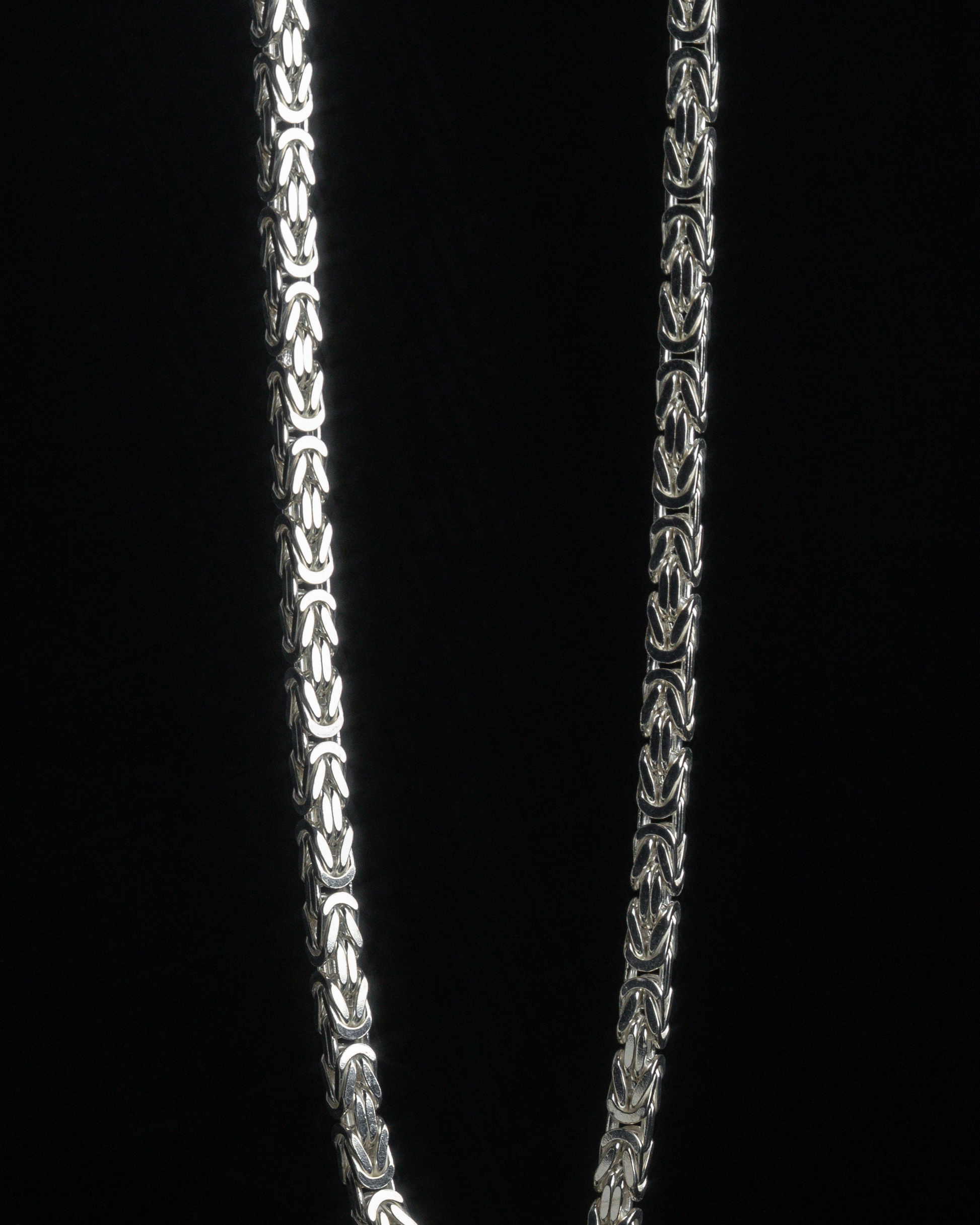 Kejsarlänk Halsband 6mm - 925 Silver - Kejsar