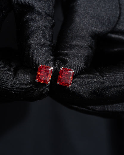 Ruby Glow Earrings